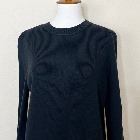Lululemon Take It All In Cotton-Blend Sweater Black - Picture 5 of 14